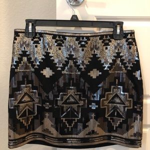 Express Skirts - Express Mini Sequin skirt Express Skirts - Express Mini Sequin skirt